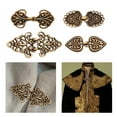 thumbnail image 3 of Cierre de Capa medieval Salvador 4pcs Costadora Costura Cártique para Mujeres Broncita Bronce, 3 of 10
