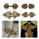 thumbnail image 5 of 8 Piezas Clips de Suéter Patrones Broche Chal Clips Cardigan Suéter Alfileres Filigrana Volver Clip Decoración para Mujer Hugo Cierre de broche de capa, 5 of 10