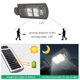 thumbnail image 4 of Luz de pared solar Irfora Luces solares de Wall Street desde el anochecer hasta el amanecer con sensor de movimiento PIR remoto y sensor de iluminación Inducción del cuerpo humano Lámpara de exterior Irfora Luz de pared solar, 4 of 7