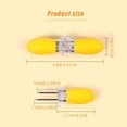 thumbnail image 3 of YYKihy Corn Cob Holders 2 Pack Stainless Corn Picks With Ergonomic Handles Heat Corn Eating Utensils, 3 of 8