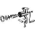 thumbnail image 3 of Manual Metal Meat Grinder Sausage Maker Kebbe Machine With Aluminum Body, 3 of 6
