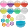 Tersarium 50pcs Vending Machine Capsules Translucent Draw Balls Empty