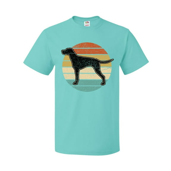 Inktastic Vizsla Dog Retro Sunset T-Shirt
