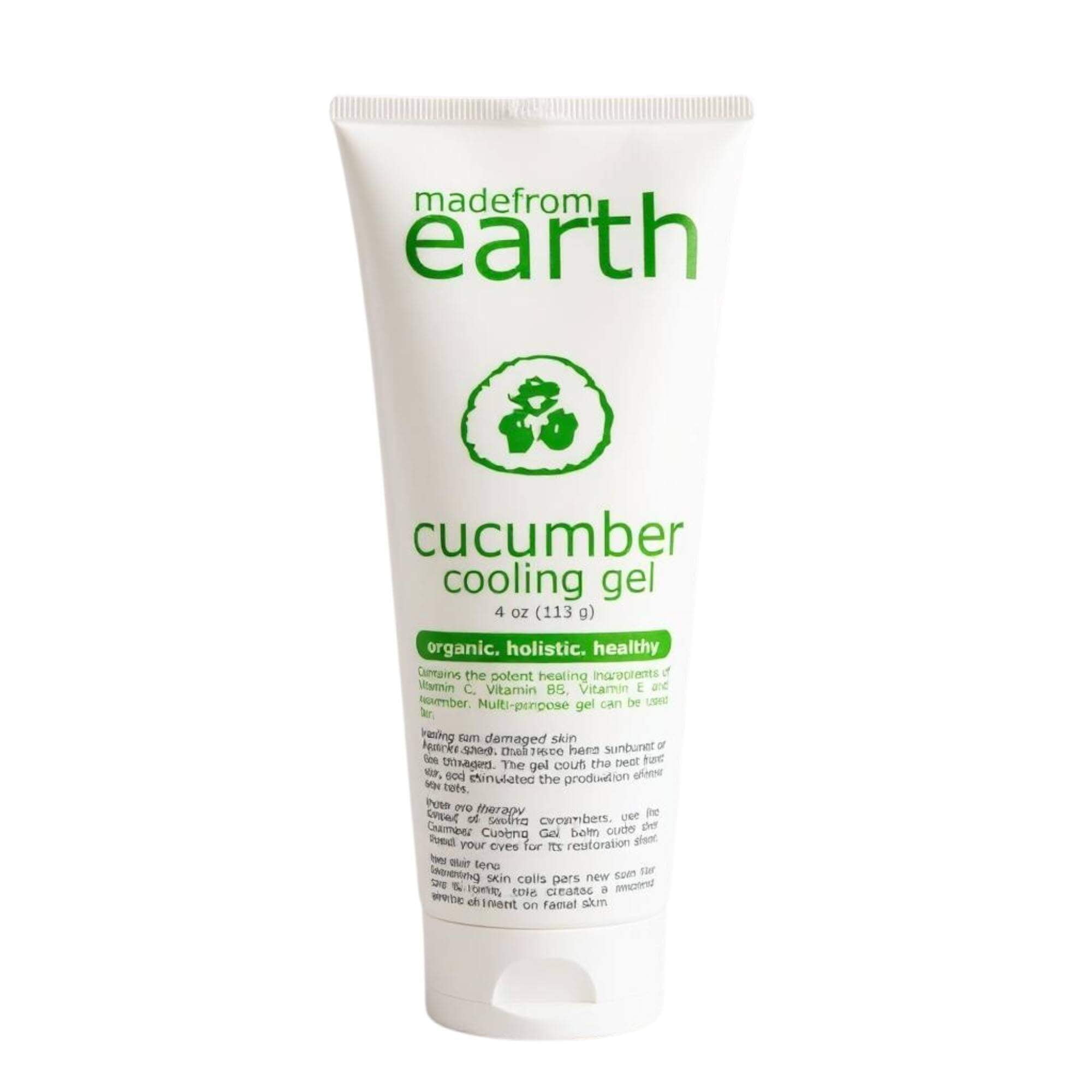 Cucumber Cooling Gel - Organic Cucumber, Vitamin C & Aloe Vera