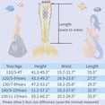 thumbnail image 2 of Mermaid Tails for Swimming for Girls Kids Mermaid Swimsuit（no Monofin） High quality, 2 of 5