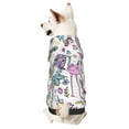 thumbnail image 5 of Uemuo Summer with Flamingo for Winter Dog Hoodie Sweatshirts with Pockets Warm Dog Clothes for Small Dogs Chihuahua-Large, 5 of 8