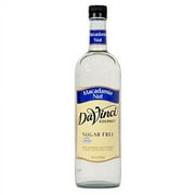 Da Vinci Sugar Free Syrup, Macadamia Nut, 750 mL (Glass)