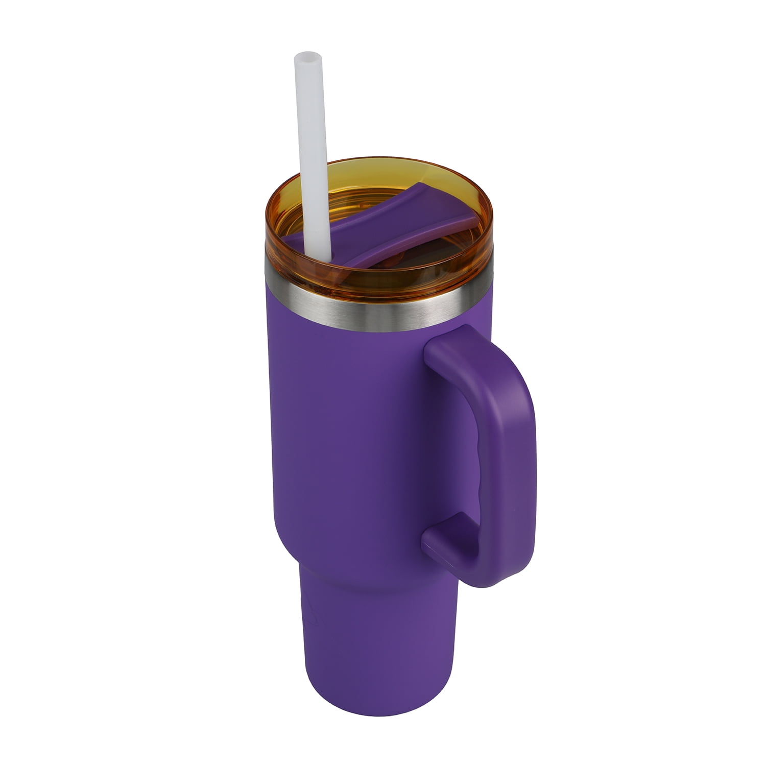 Ozark Trail 40oz Stainless Steel Tumbler, Purple