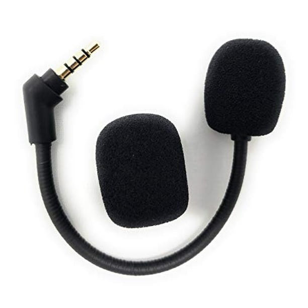 Replacement Cloud Flight Flight S Game Mic Tne Detachable Microphone Boom For Kingston Hyperx Cloud Flight Flight S Ps4 Pro Ps5 Xbox One X Computer Pc Gaming Headsets 3 5mm Jack Noise