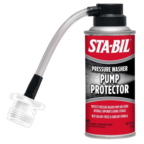 STA-BIL Pump Protector - Protects Pressure Washer Pumps and Other Internal  Components During Storage, Next Gen Anti-Freeze and Lubricant Formula, 4oz  (22007) - Walmart.com