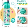 thumbnail image 2 of Cool Down Spray Mist Water Bottle 500ml Spray Drinking Water Bottle for Kids, 2 of 8