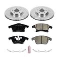 thumbnail image 3 of PowerStop Front Z23 Evolution Sport Carbon-Fiber Ceramic Brake Pad and Drilled & Slotted Rotor Kit Fits: FORD LINCOLN Select Models K6399, 3 of 10