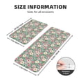 thumbnail image 2 of Sikiie Rose Flowers Kitchen Mat 2 PCS Cushioned Kitchen Rug, Waterproof Non-Slip Kitchen Mats for Kitchen, Floor Home, Sink, Laundry, 2 of 6