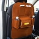 thumbnail image 4 of Organizador de asiento de coche con bandeja plegable | Bolsa de almacenamiento de cuero artificial para el asiento trasero | Organizador colgante para teléfonos, juguetes, botellas y refrigerios |, 4 of 6