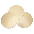 thumbnail image 1 of Cake Board, Gold+Silver Food-Grade 3mm Cake Base Board, For Muffin Biscuit, 1 of 8