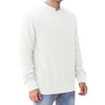 thumbnail image 6 of Iceglad Men's Crewneck Sweater Soft Cotton Rib Knit Casual Long Sleeve Classic Pullover Sweater, 6 of 7