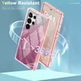 thumbnail image 6 of Dteck Built-in Screen Protector Case for Samsung Galaxy S24 Ultra,Compatible with Mag-Safe Slim TPU+PC Full-Body Stylish Shockproof Protective Cover,Pink, 6 of 7