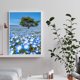 thumbnail image 3 of Cuadros Decorativos Flor 5D DIY diamante pintura completo redondo taladro imagen pared artesanías Wdftyju embutido en tela, 3 of 9