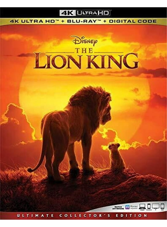 The Lion King (4K Ultra HD + Blu-ray), Walt Disney Video, Action & Adventure