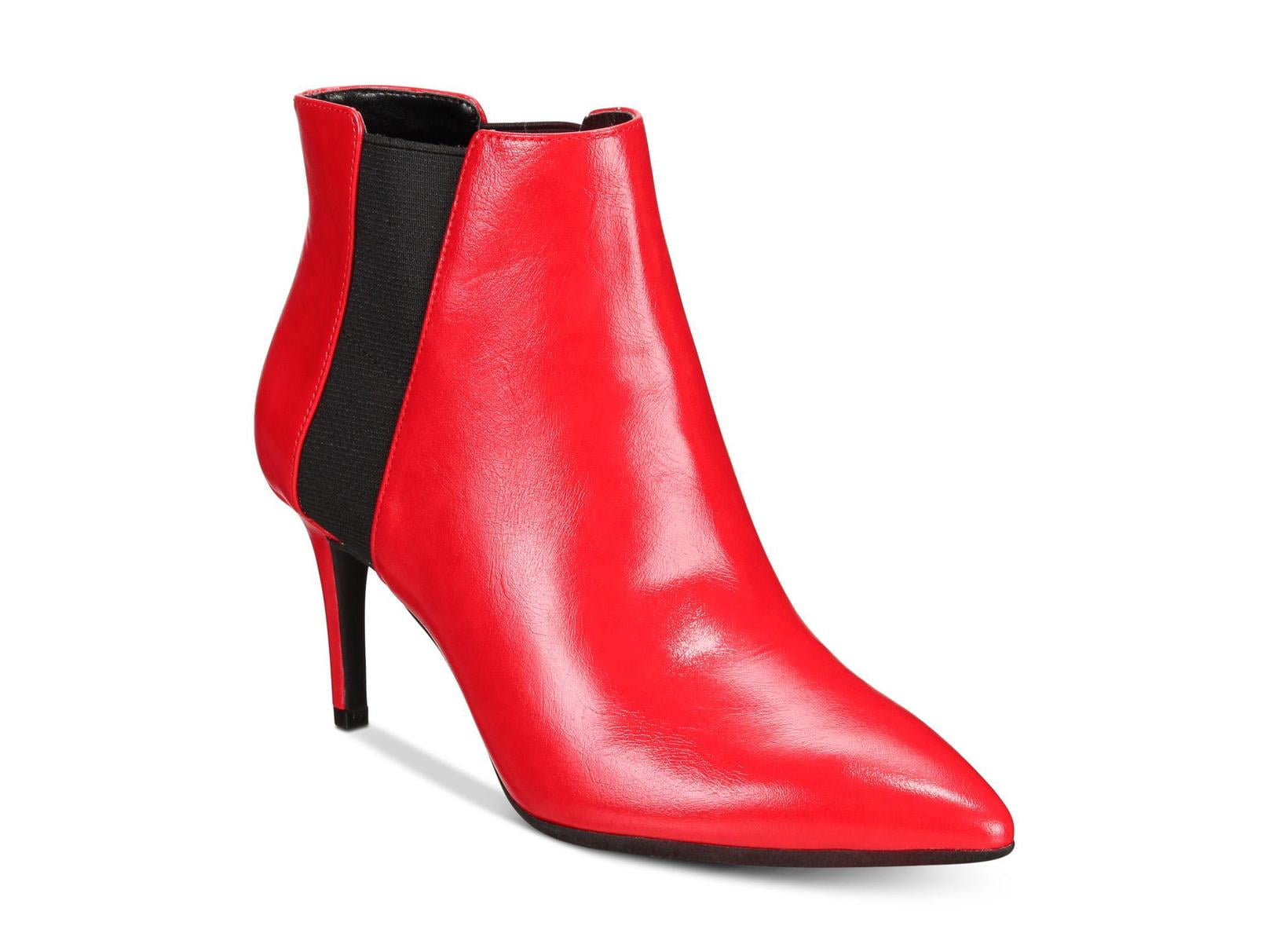 pointed heeled chelsea boots