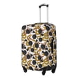 thumbnail image 2 of Xecao Snake And Rose print Elastic Luggage Cover, with double-sided print , is perfect for travel, business, and daily use, 2 of 9