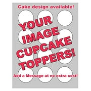 YOUR IMAGE PHOTO LOGO CUSTOM Edible Frosting Sheet Image Cupcake Cookie Toppers!