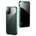 thumbnail image 2 of Alltyech Anti-peeping Magnetic Case for Apple iPhone 12 6.1", Anti-spying Screen Protector Metal Frame Privacy Protection Bumper Adsorption Cover Case for Apple iPhone 12 6.1", Blue, 2 of 8