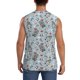 thumbnail image 4 of Balery Winter Gnome And Snowman Camisetas sin mangas para hombre, absorbe la humedad y protege contra el mal olor.-X-Large, 4 of 7