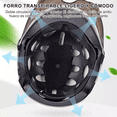thumbnail image 5 of Set Casco Abierto Abatible Motociclista Uso Rudo Gafas Humo Negro/Transparente, 5 of 5