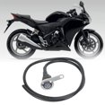 thumbnail image 4 of Interrupteur en Acier Inoxydable 22mm Projecteurs Moto Guidon Interrupteur Simple Bande Bouton d'Alimentation en Acier Inoxydable, 4 of 8