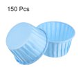 thumbnail image 3 of 150pcs 3.5oz Moldes para Magdalenas de Papel de Tamaño Estándar Envoltorios Antiadherentes Desechables para Bodas Cumpleaños Navidad Postres Azul, 3 of 6