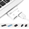 thumbnail image 2 of Cergrey USB 2.0 Male To Twin Charger Dual 2 Port Splitter Adapter Converter Concentrator, 2 of 8