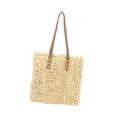 thumbnail image 4 of Bolso de hombro para mujer Strade Fareast Limited Tejido a mano moda vacaciones compras al aire libre trabajo Beige, 4 of 8