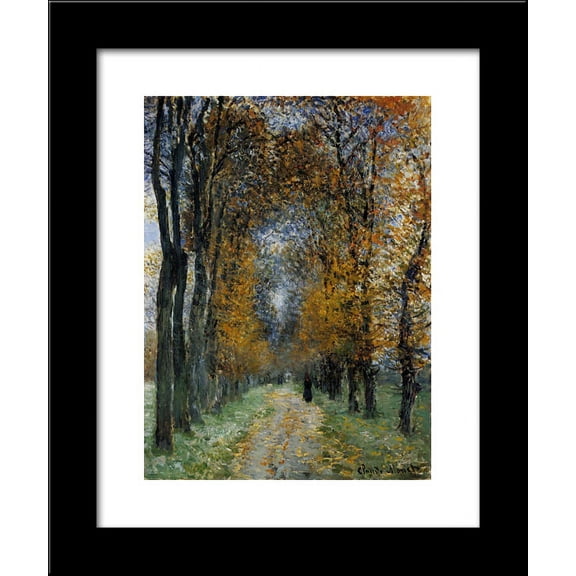 The Avenue 20x24 Framed Art Print by Monet, Claude