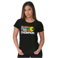 thumbnail image 4 of PACMAN Champion Hungry Foodie Women's T Shirt Ladies Tee Brisco Brands S, 4 of 5