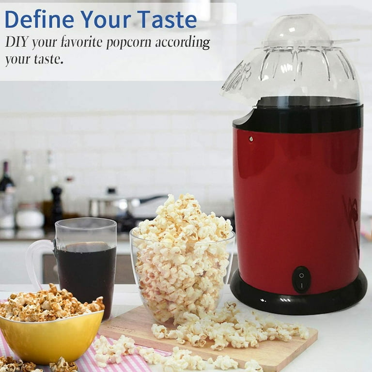 VerPetridure Automatic Kitchen Home Mini Popcorn Machine Popper Popcorn