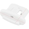 thumbnail image 4 of LT Easiyl 4 Pieces Dishwasher Top Rack Stop Clip Slide End Cap Compatible with GE Dishwashers Compatible with Hotpoint Dishwashers AP4484666 WD12X344, 4 of 7