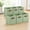 Green, variant on 13 Inch Cube Storage Organizer, Purple Gradient, 6-Pack, Durable and Stackable Storage Solution