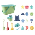 thumbnail image 3 of juguetes de arena de playa,Juego de playa para niños pequeños con castillo de arena,Juguetes de arena para niños,caja de arena para playa,cubo,Agua de baño afuera Juguetes al aire libre, 3 of 10