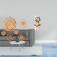 thumbnail image 2 of Arte De Pared Tejido De Ratán Y Escultura De Astronauta, Estatua Decorativa Para Salón De Té, Pasillo, Dormitorio, Porche, Cafetería Y Centro De Mesa Con Chimenea., 2 of 8