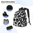 thumbnail image 3 of Yield Similar To Leopard Print Print Backpack for Women Men, Lightweight Casual Travel Daypack, Classic Basic College Backpack, Middle School Bag, 3 of 5