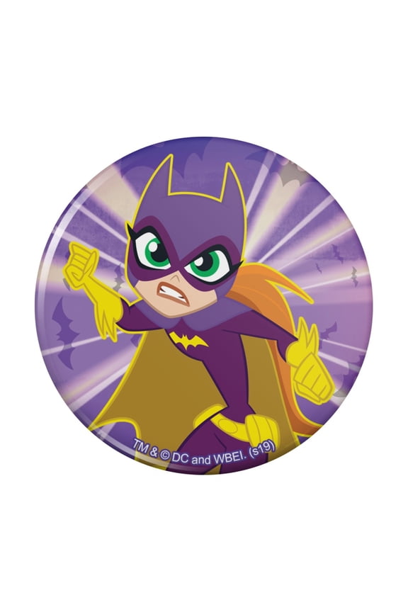 DC Super Hero Girls Batgirl Pinback Button Pin