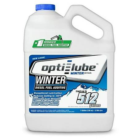 Opti-Lube Winter Formula Diesel Fuel Additive: 1 Gallon without Accessories Treats up to 512 (Best Winter Diesel Additive)