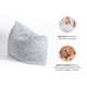 thumbnail image 5 of Puff Pillow Luuna Wolf Para Sala, Recámara y Estudio, 5 of 5