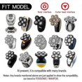 thumbnail image 4 of Shaver Replacement Blade 3/5/6/7/8/9D Cutter Floating Head Waterproof Stainless Steel Razor For Men Blade 9D Blade Silver Fabric Shavers, 4 of 5