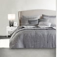 thumbnail image 6 of Luxurious 10Piece Queen Bedding Sets Jacquard Polyester Comforter in Grey, 6 of 12