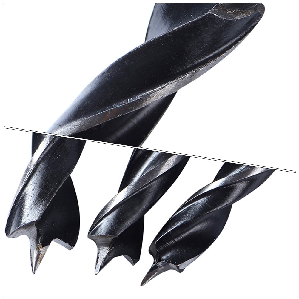 Hemoton 1 Set Long Drill Bit Hardwood Steel Drywall Drill Bit Woodworking Drill Bit