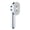 sliver, variant on Aoqianlan 360 Degree Adjustable Rotating Shower Head for Bathroom boosting Feature red