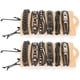thumbnail image 4 of Pulsera de puño, 2 juegos de pulseras trenzadas vintage, accesorio de muñeca, pulsera de cuero tejido, rendimiento inigualable, 4 of 12