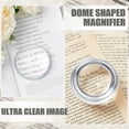 thumbnail image 7 of Clear Crystal Half Ball Paperweight,3-Pack Multi-Size Set for Secure Paper Holding During Calligraphy,Drawing,Decorative Glass Dome for Desk,Office,and Study, 7 of 7